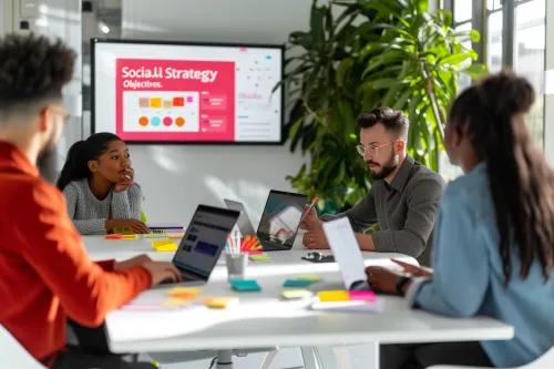 Clés d'une stratégie réseaux sociaux efficace.