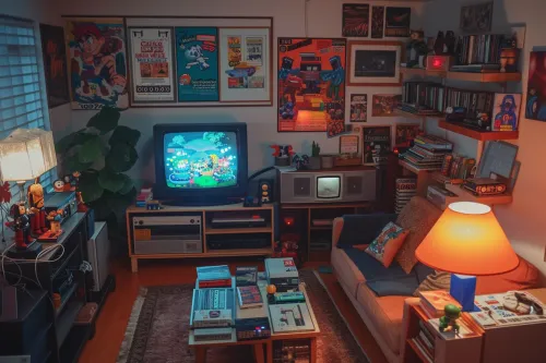 Rétro-gaming futuriste  :  Influence durable.