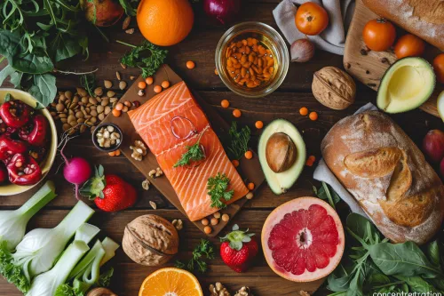 Aliments boostant la concentration.