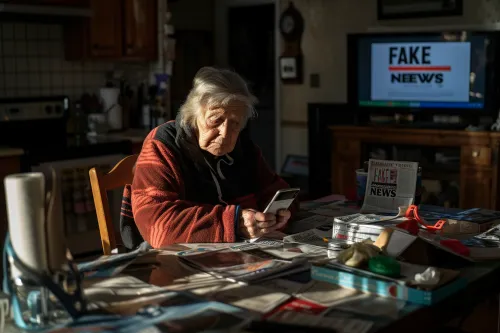 Fake news influençant le vote.