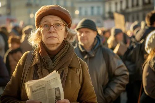 Scène symbolisant les forces puissantes et les moments décisifs qui remodèlent profondément l'esprit et la culture collective au fil du temps.