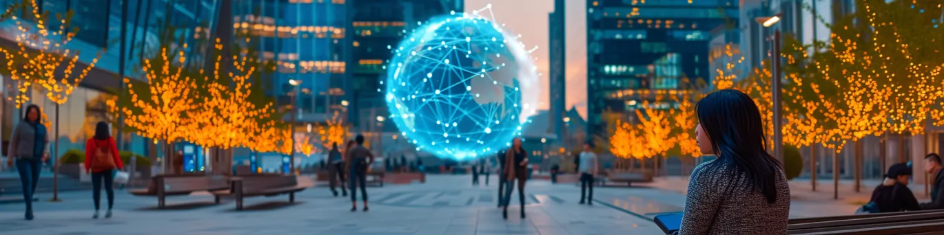 Des systèmes d'intelligence artificielle interagissent avec la société, soulignant les enjeux actuels et les perspectives futures. Une analyse approfondie est essentielle.