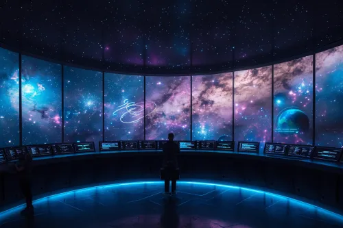 Représentation d'une jeune étoile avec son disque protoplanétaire, berceau des premières exoplanètes en pleine formation.