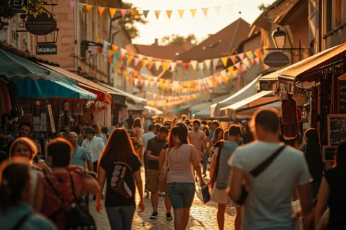 Visualisation de la propagation des investissements et de leur amplification bénéfique pour l'économie régionale.