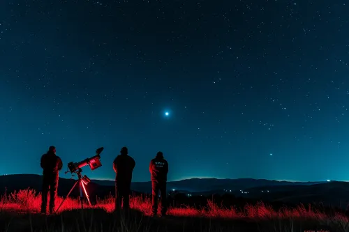 Phénomène Aérospatial Non Identifié mystérieux dans un ciel sombre, explorant les origines des PAN et leur dénomination moderne.