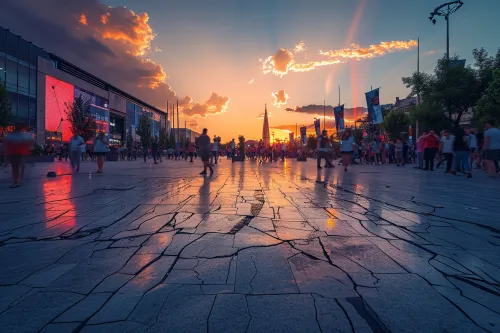 Représentation symbolique des dynamiques profondes qui transforment les organisations sociales et politiques.