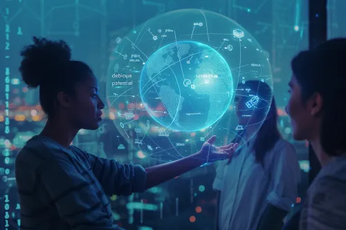 L'IA débloque un potentiel sans précédent, révélant des horizons vastes d'opportunités révolutionnaires pour l'humanité.