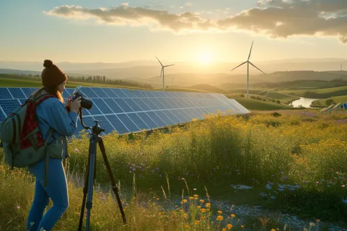 Découvrez une vue d'ensemble captivante des sources écologiques modernes, présentant les innovations pour un avenir durable.