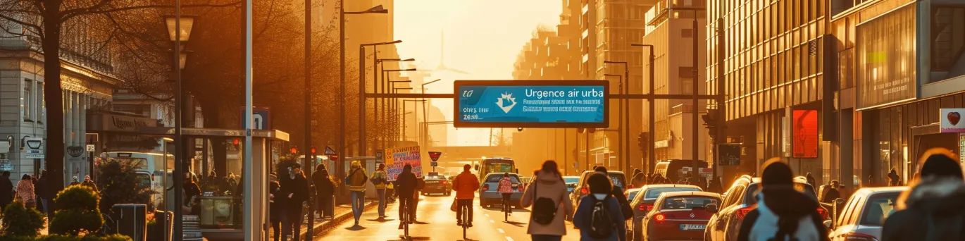 Pollution urbaine : impact, solutions pour un air sain. Agissez !