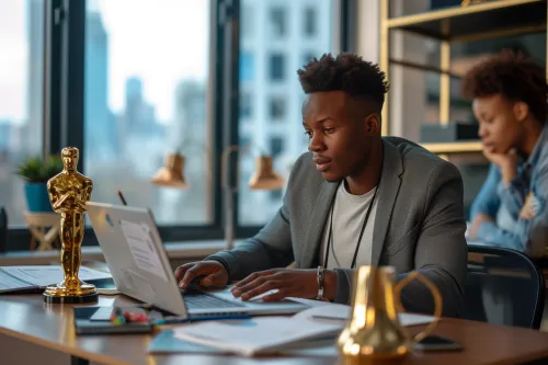 Athlète en transition professionnelle, symbolisant la planification stratégique et les clés d'une reconversion sportive exemplaire.