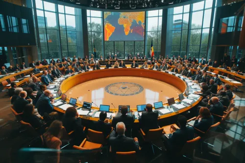 Visualisation des diverses typologies et du fonctionnement optimal des rencontres internationales à l'échelle mondiale.